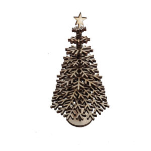 Lasercut kerstboom