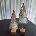 Kerstboom houten basis