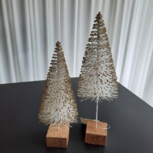 Kerstboom houten basis